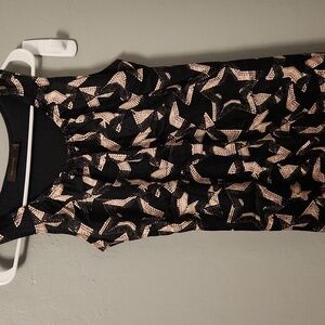 Black and tan tank top